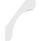 Ekena Millwork 5"W x 12"D x 16"H Standard Legacy Architectural Grade PVC Knee Brace BRCP05X12X16LGY - alternate 3